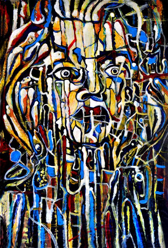 Abstract Portrait Beethoven