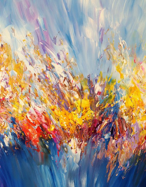 Blue Symphony L 1 by Peter Nottrott