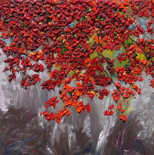 Autumnal contrast by Kenneth Halvorsen
