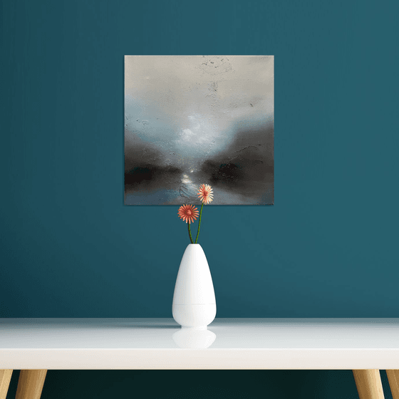 Reunion 33x33 (2023) oil painting by Elena Troyanskaya