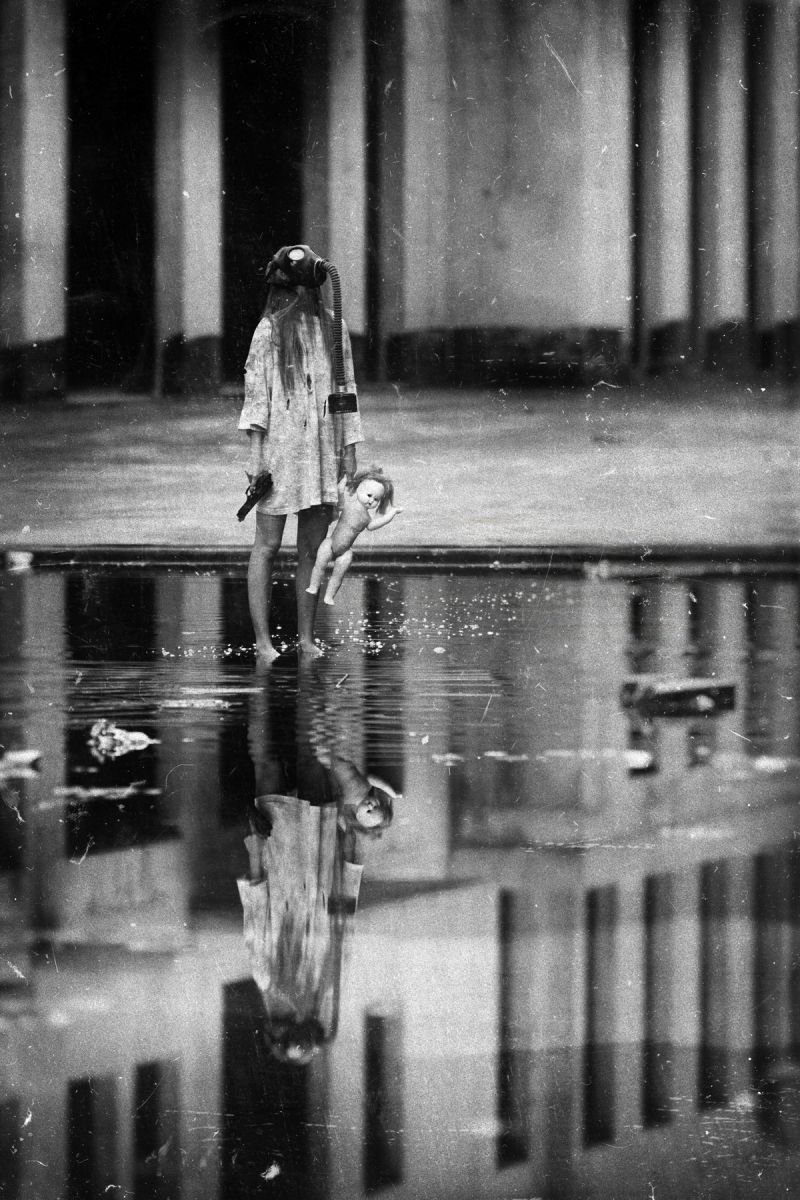 Photorealistic Abstract Photograph By Peter Zelei, 20 X 28", Child