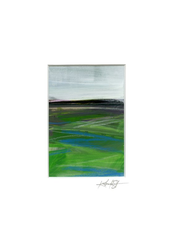 Journey 04 - Landscape painting by Kathy Morton Stanion
