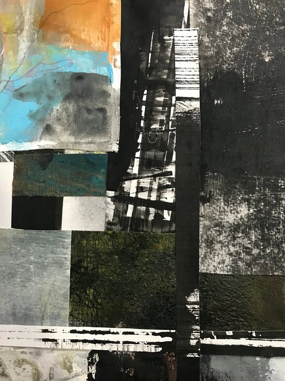 Resplendent Disjointed Reality Collage