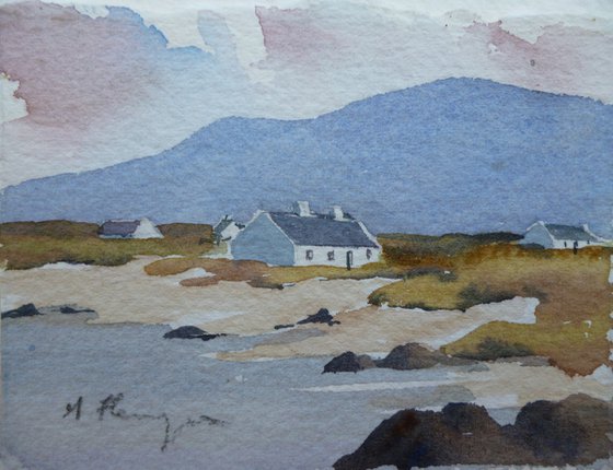 Cottages near Slievemore