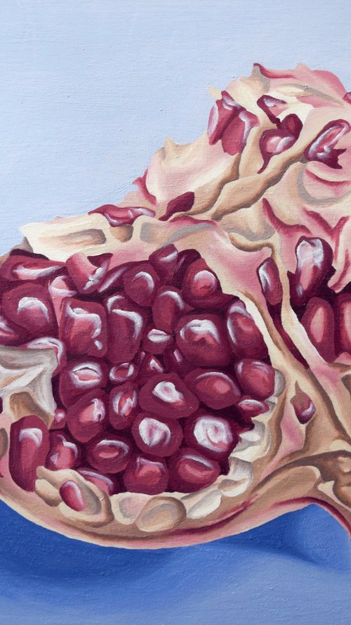 Morning Pomegranate by Katharine Shuman