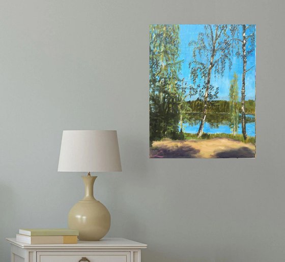 Pastor's lake trees 3