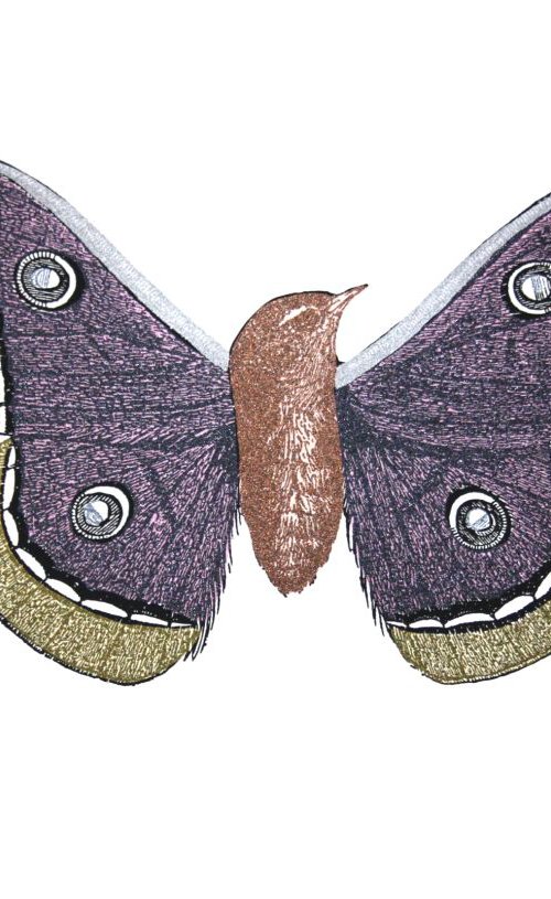 Moth-bird #1 by Penelope Kenny