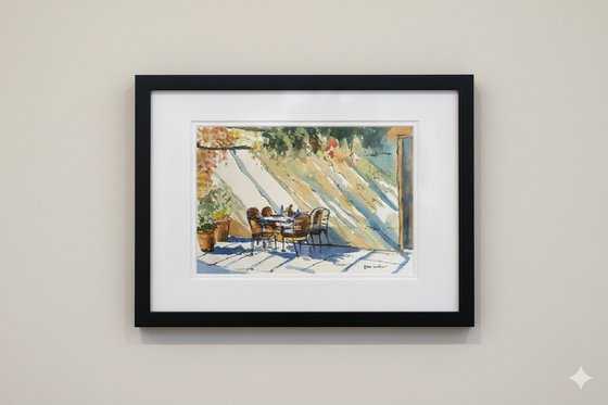 Sunlight on the Patio