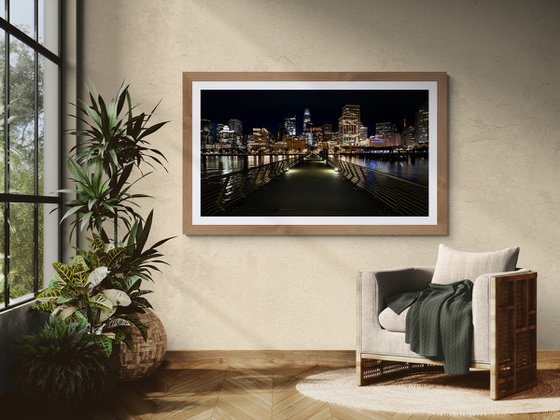 MIDNIGHT ON PIER 14 - SAN FRANCISCO