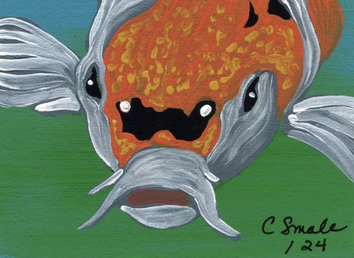 Koi Goldfish by Carla Smale