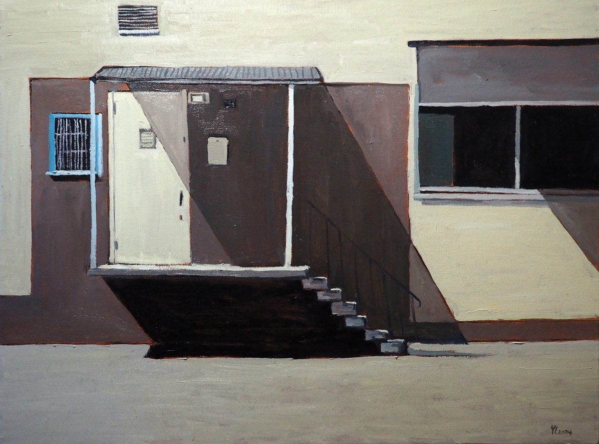 Impressionistic Landscape Oil Painting By Yuanyuan Liu, 31 X 24", Summer Landscape, Original Artwork