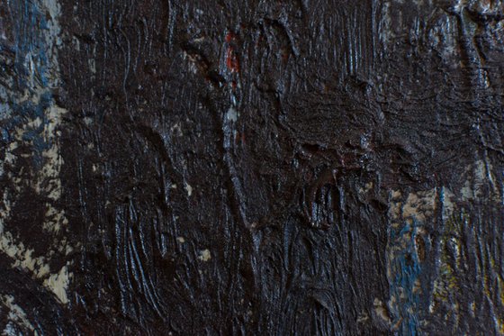 "Winter Oak". Oil on canvas. 50x60cm. 2011.