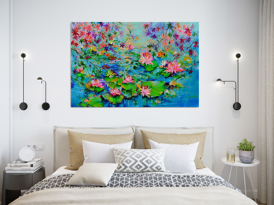 Japanese Maple - Water Lilies