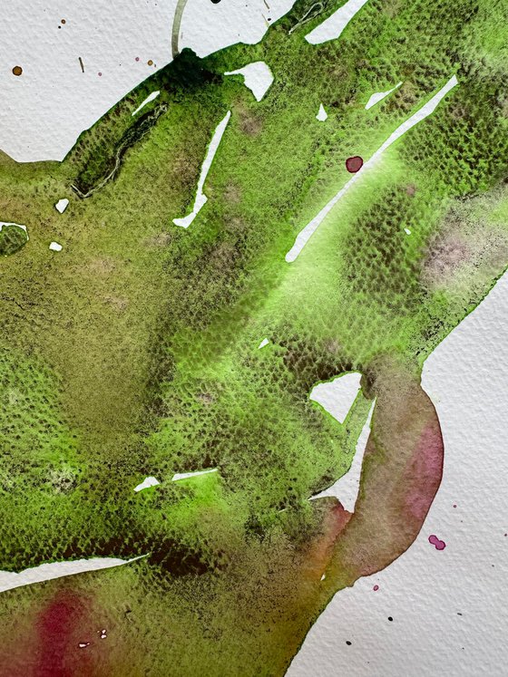 Pink Parrot and Chameleon