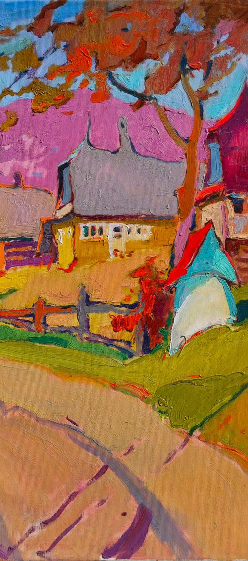 Autumn in Village of Richka by Alexander Shandor