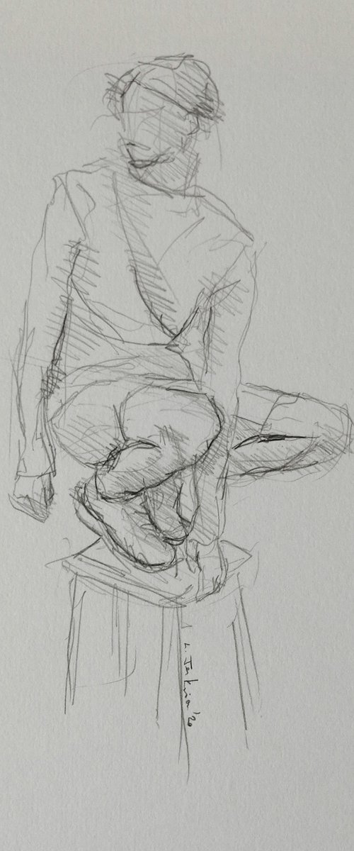 Male Study 19/8am by Lee Jenkinson