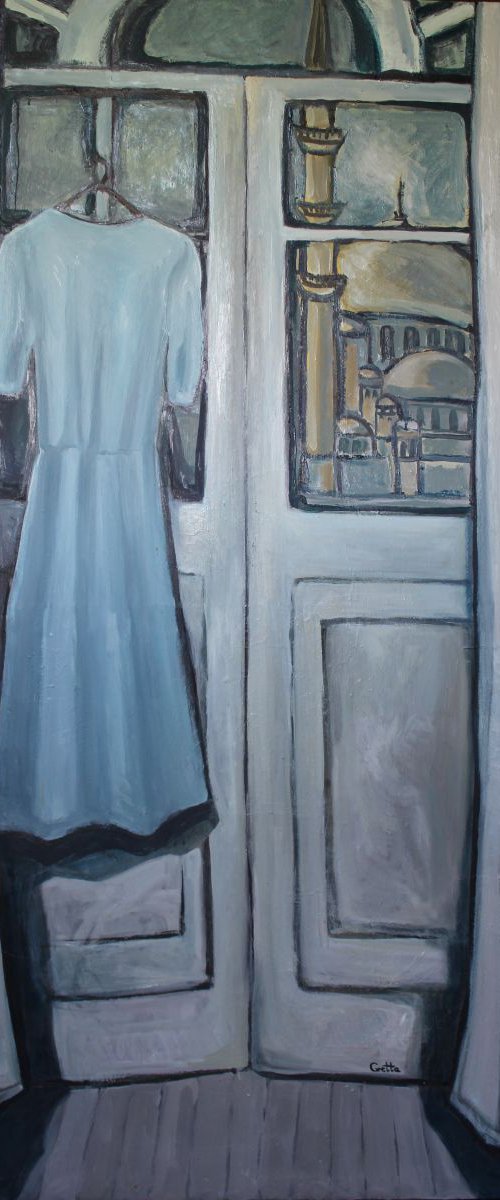 Blue Dress by Greta Harutyunyan