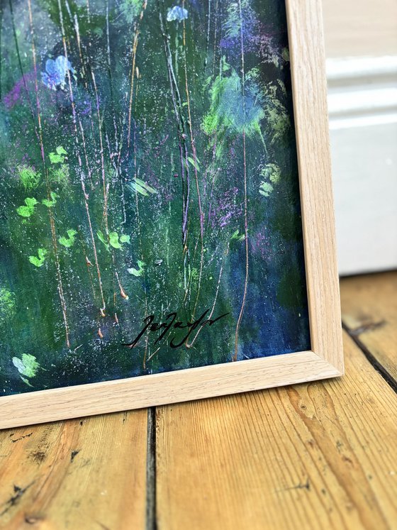 Moon Symphony In Sapphire