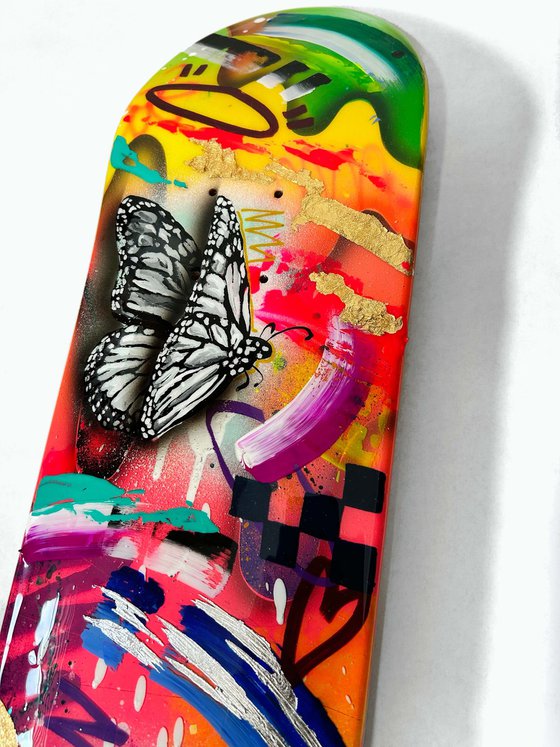 Monarch Skateboard Deck N°2