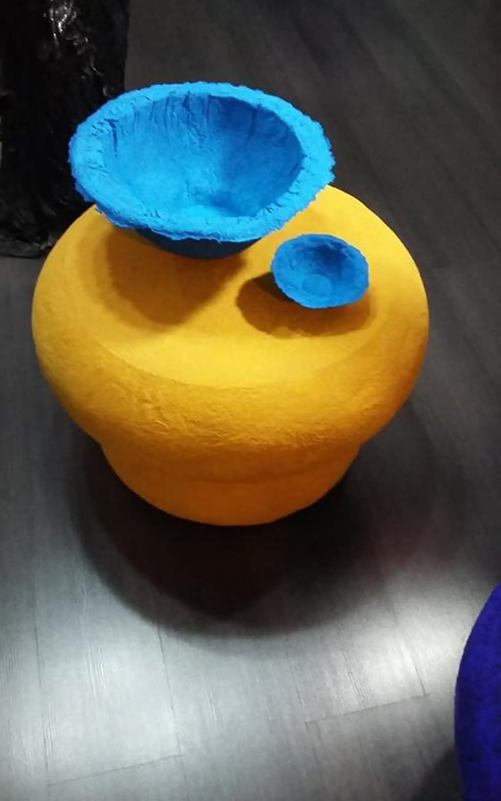 Yellow Mushroom (Coffee Table)