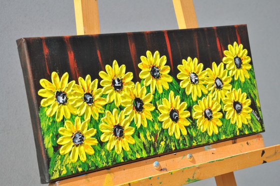 Sunflower 2 60x25cm