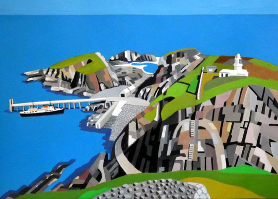 Harbour view, Lundy Island