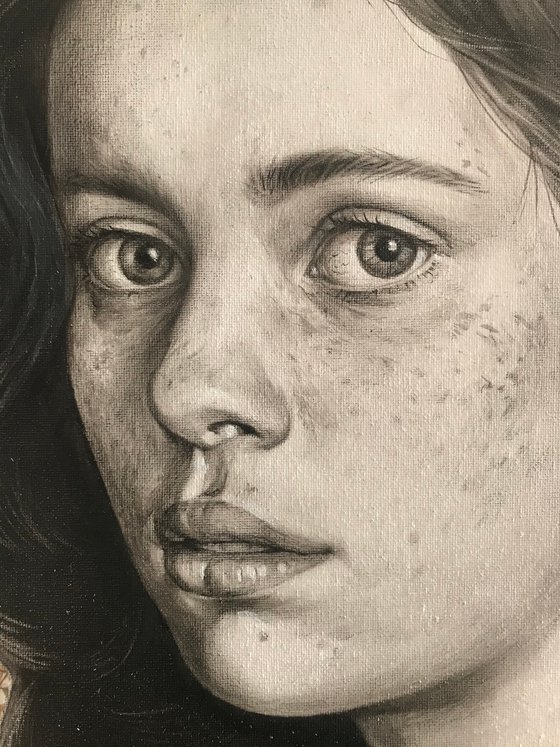 The Girl with the freckles