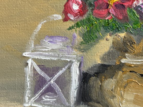 Still life with Christmas tree