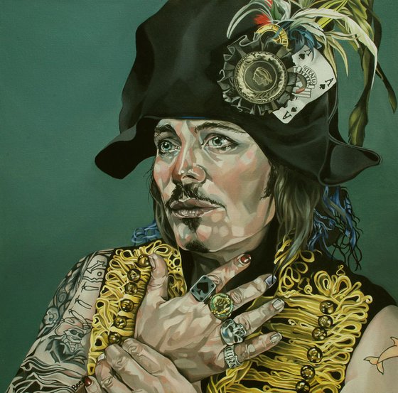 Adam Ant Blue Black Hussar(NOW AVAILABLE AS LIMITED EDITION PRINT)
