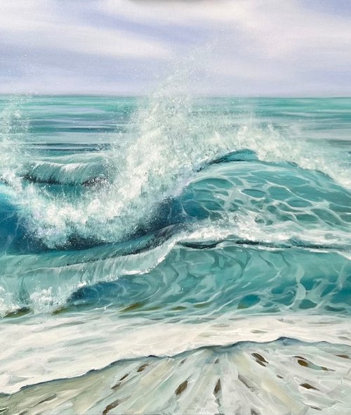 Rolling waves by Valeria Ocean