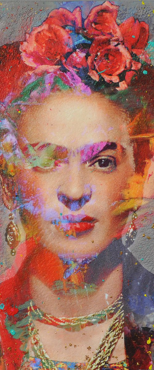 Frida Kahlo by Karin Vermeer