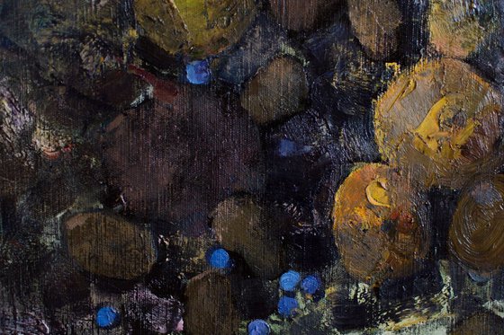Still life with thorns. 2015. oil on canvas. 100x80cm.