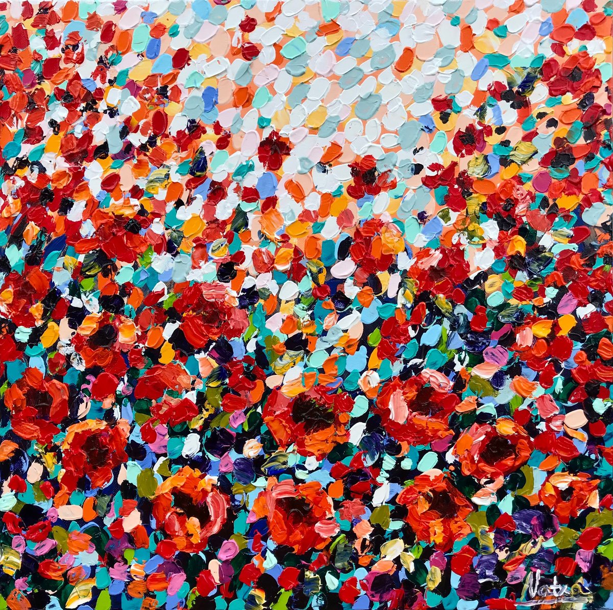 Late Summer Poppies by Natalia Nosek (NATXA)