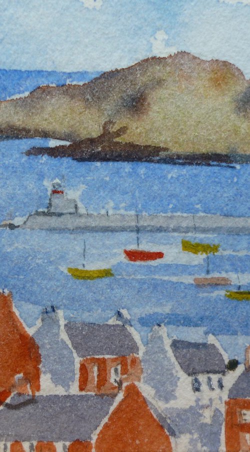 View of Howth Harbour by Maire Flanagan