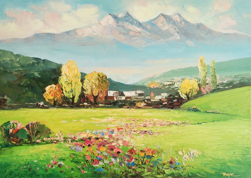 Spring landscape by Hayk Miqayelyan