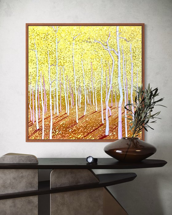 Yellow forest