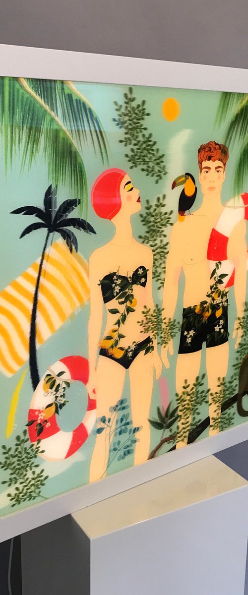 Swimmers - Bob and Amanda by Artemisia