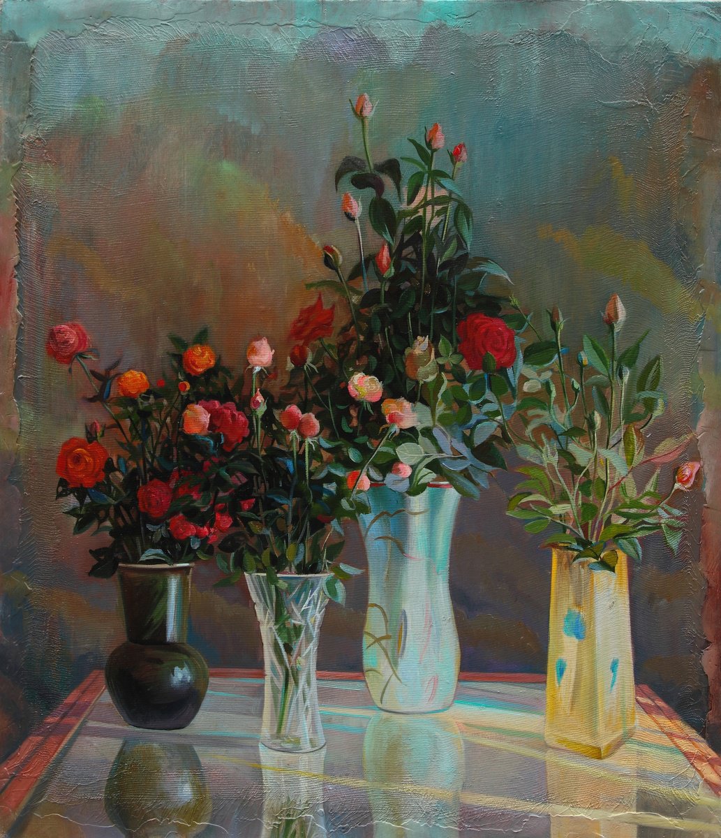 Autumn Roses 2022 by Sergey Lesnikov