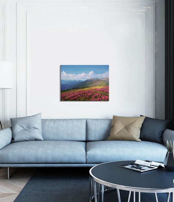 Spring in the mountains