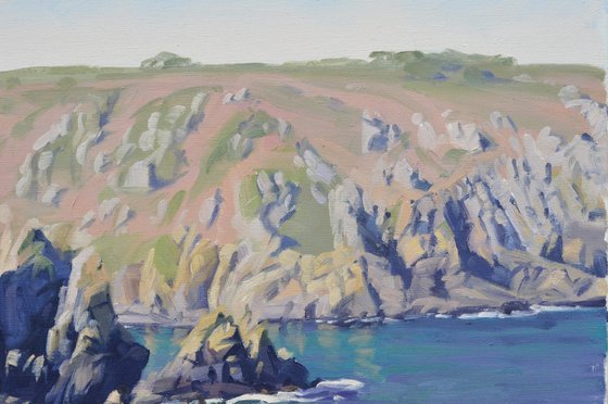 Cape Sizun, Shadows on the Cliff