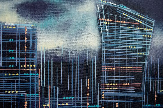 London Skyline Night