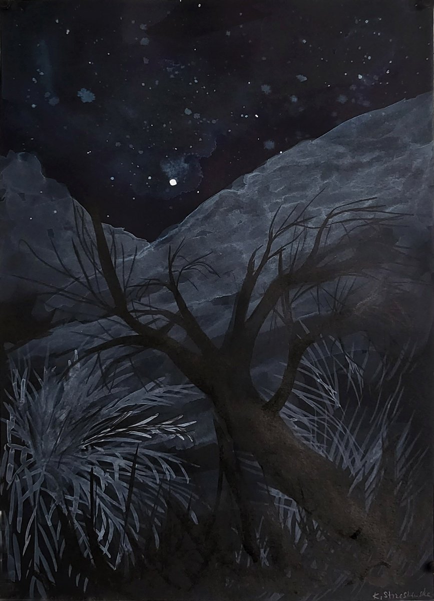 Night II by Kamila Strzeszewska