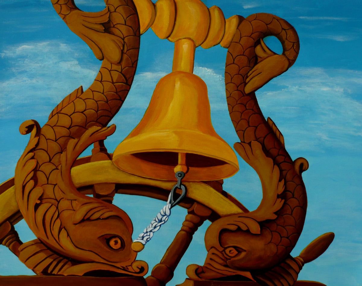 Ships Bell by Dunphy Fine Art