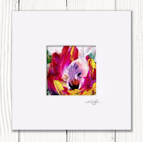 Blooming Magic 227 - Abstract Floral Painting by Kathy Morton Stanion by Kathy Morton Stanion