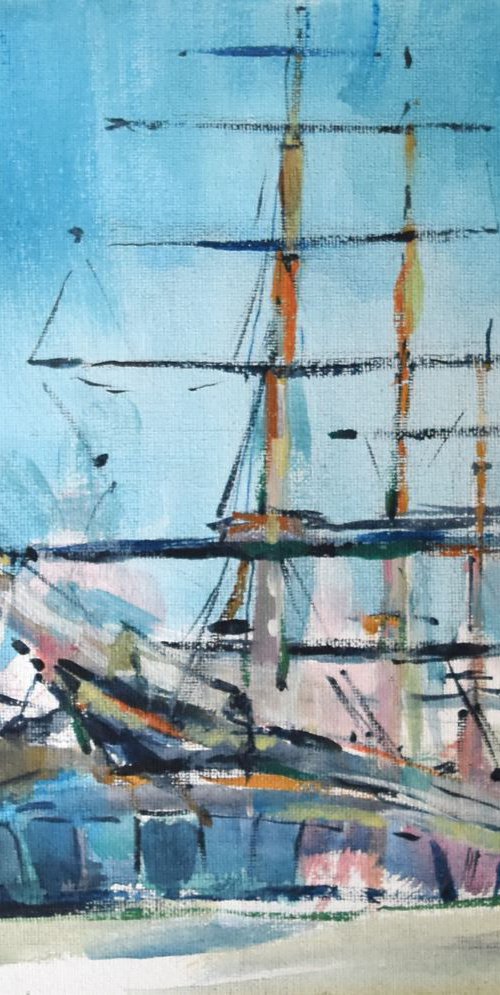 Cutty Sark, Greenwich, London by Paul Gurney