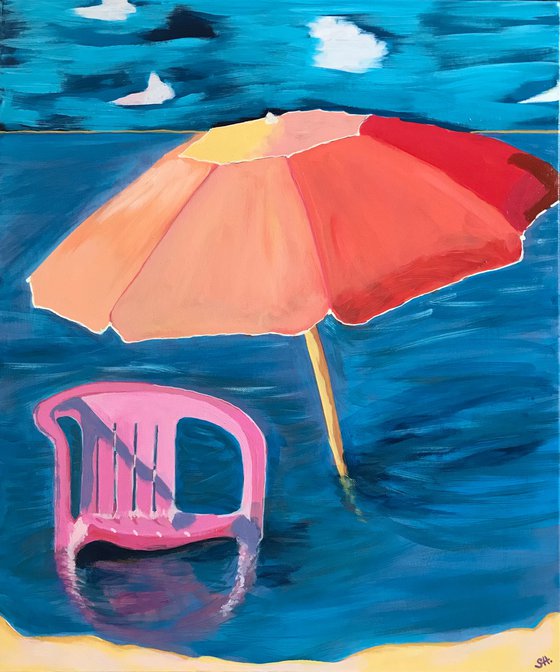 Where summer floats