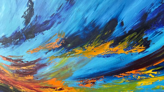 Turquoise sunset