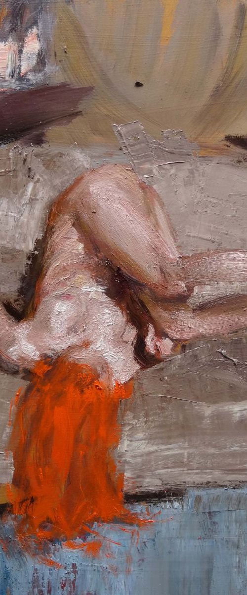 La rousse à l'envers by Manuel Leonardi