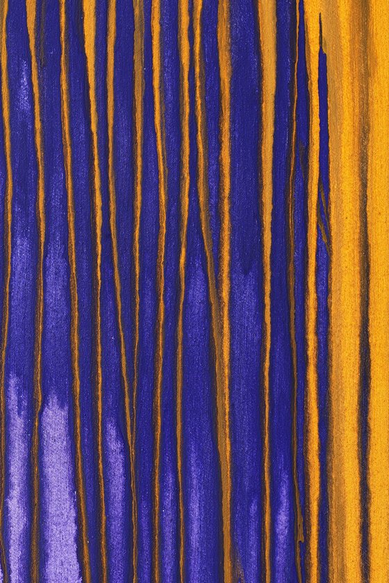 Tuesday (Orange Over Purple)