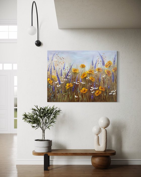 Golden Quiet - Floral Symphony colllection